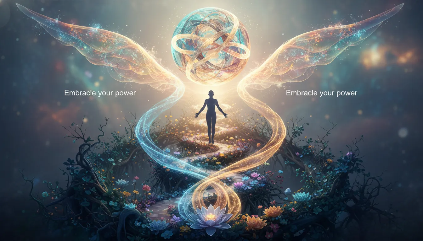 Empowered individual embracing growth and fulfillment.