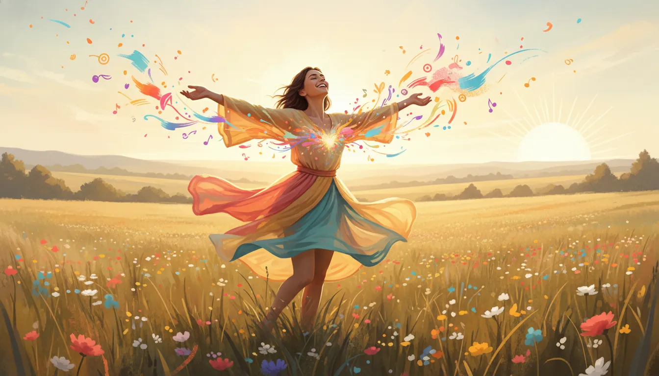 Illustration representing Conclusion: Embrace Your Joyful Expression