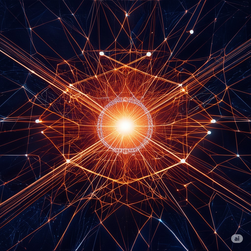 An series of circuts resembling an eye