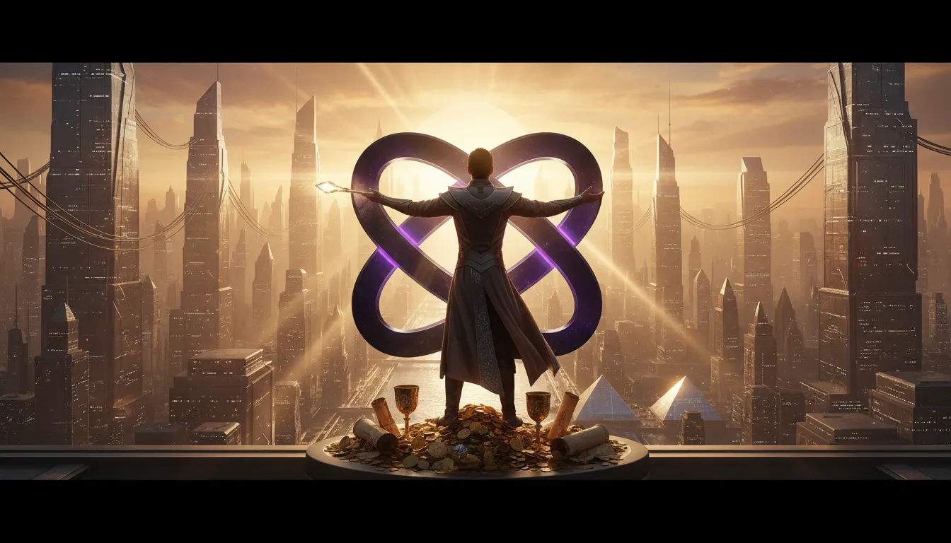 A cosmic bright, sun-like radiance