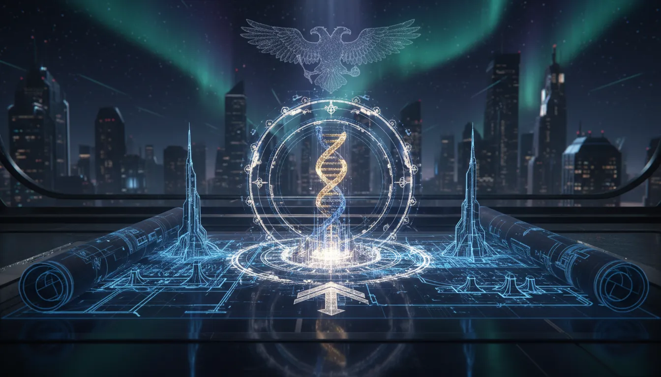 Blueprint with the number 22, symbolizing a destined path to greatness.