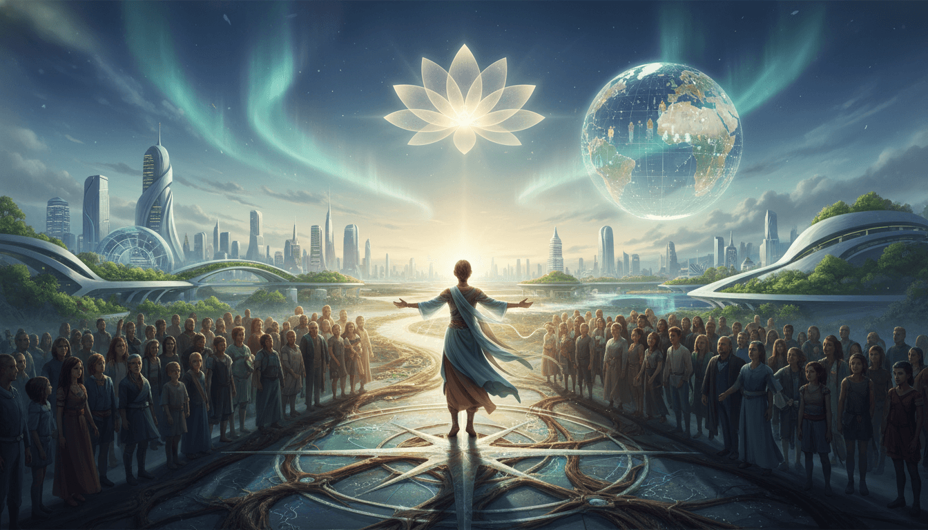 Hands gently cradling a glowing earth, symbolizing humanitarian compassion.