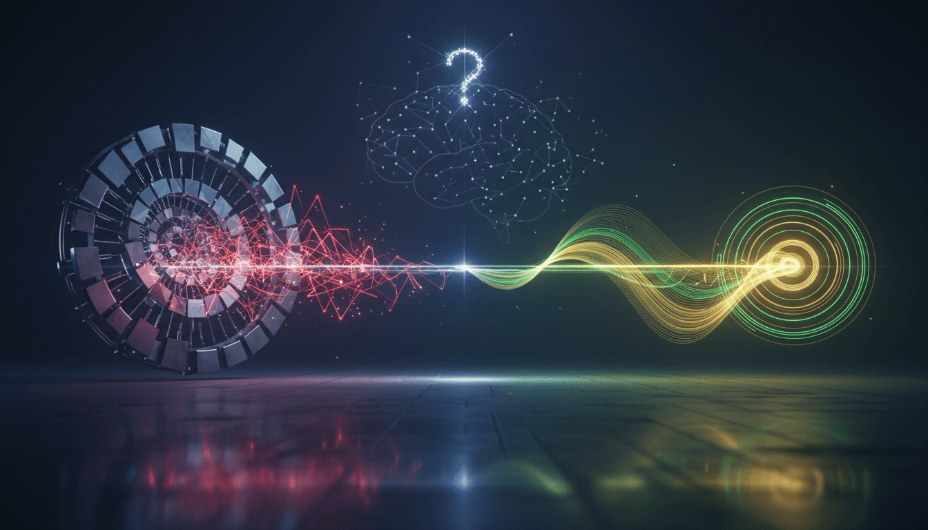 Diagram comparing multiple calculation methods, emphasizing process importance.